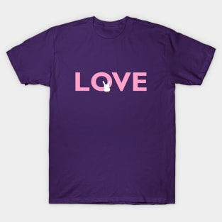 Love Bunny pink T-Shirt